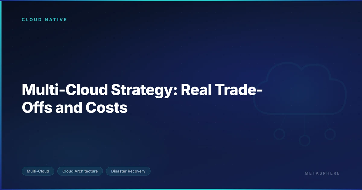 Multi-Cloud: When It Pays and When It Doesn't | Metasphere